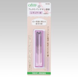 日本Clover可樂牌｜羊毛氈戳針筆替針【標準針】